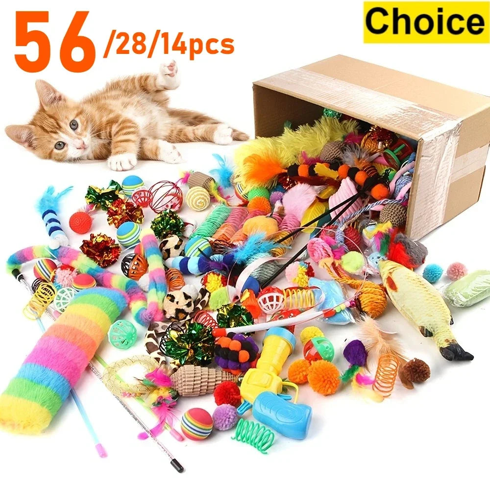 Kit de Brinquedos para Gatos - foto principal