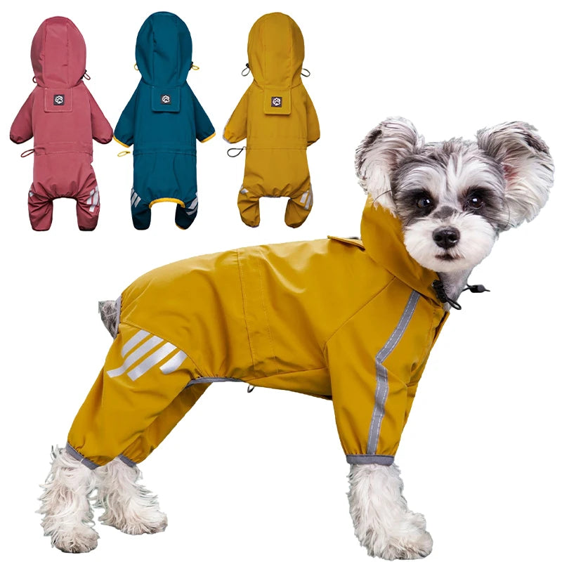 Capa de Chuva Refletiva para Pets - foto principal