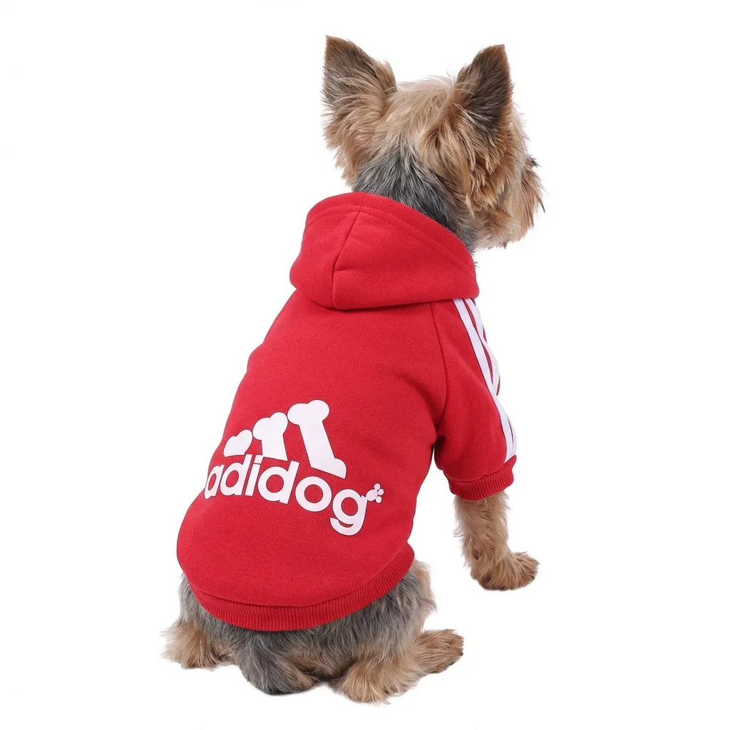 Moletom com Capuz para Pets - tabela de tamanhos