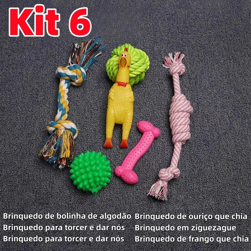 Kit Mordedor para Cachorros - embalagem