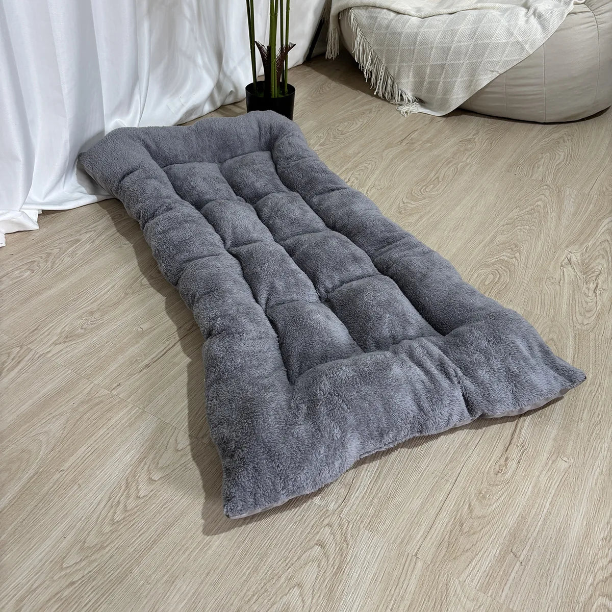 Cama XL 120x60cm para Cães de Grande Porte - base antiderrapante