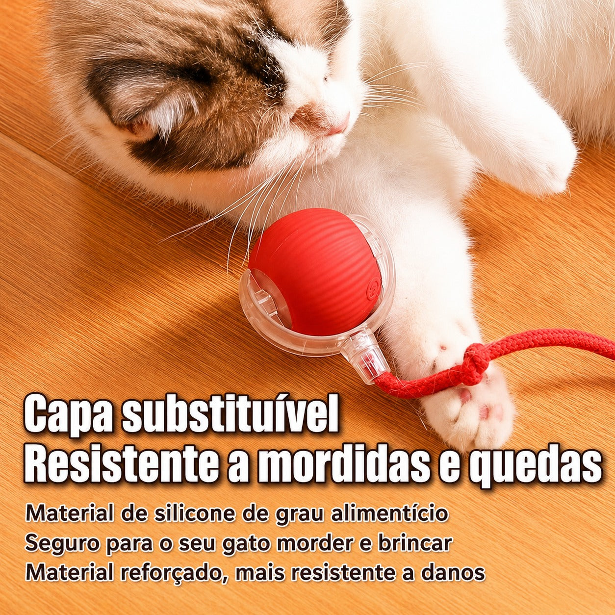 Bolinha Automática para Gatos
