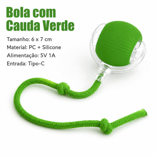 Bolinha Automática para Gatos