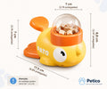 Comedouro Lento Formato Pato para Pets