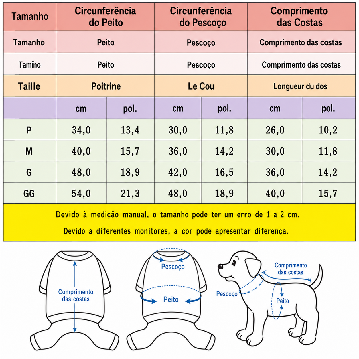 Casaquinho Fleece com Argola para Cães Pequenos