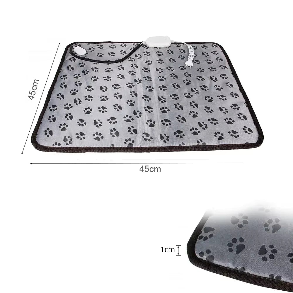 Manta Elétrica Aquecedora para Pets — Estampa Patinha
