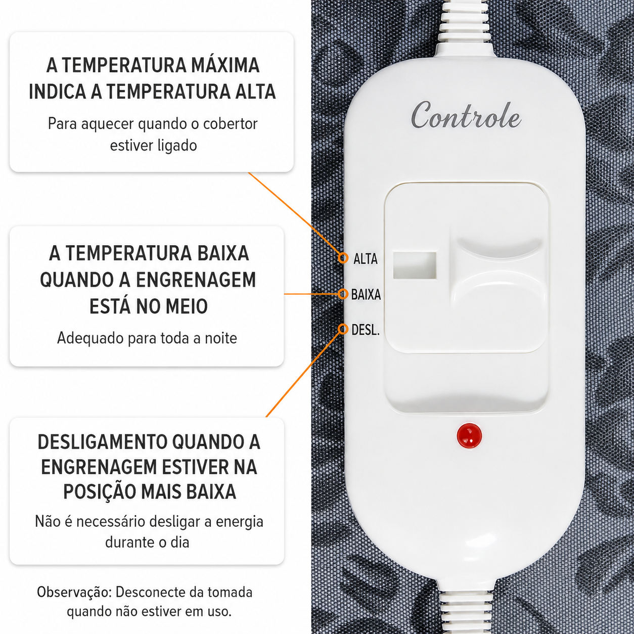 Manta Elétrica Aquecedora para Pets — Estampa Patinha
