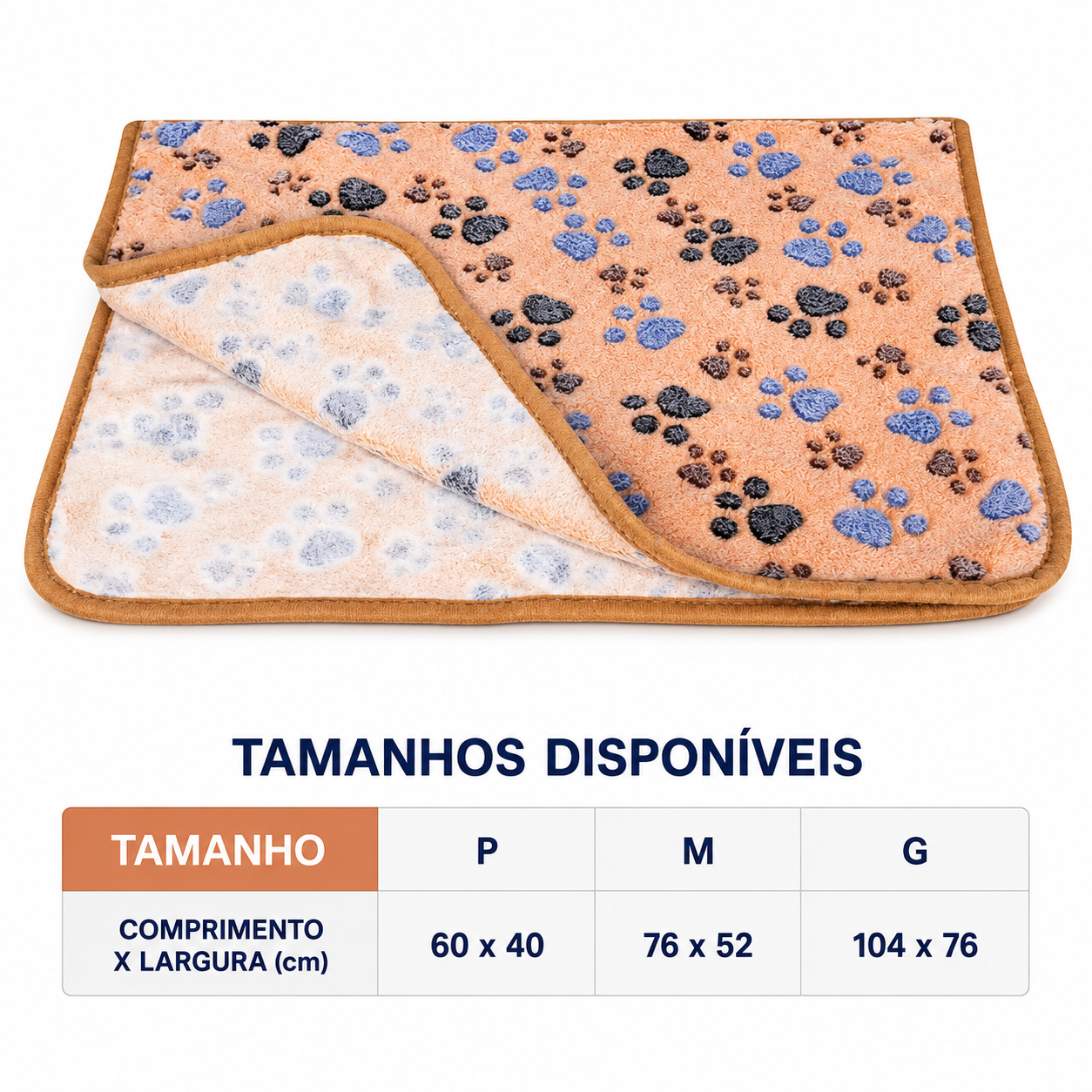 Manta Felpuda Estampada para Pets